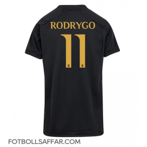 Real Madrid Rodrygo Goes #11 Tredjeställ Dam 2023-24 Kortärmad